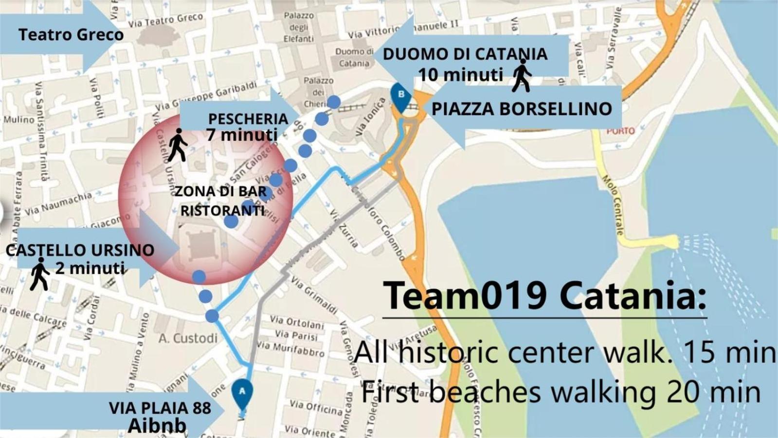 Team019 Vacation Susy Near Baroque Catanes Vulcano Etna Apartment *